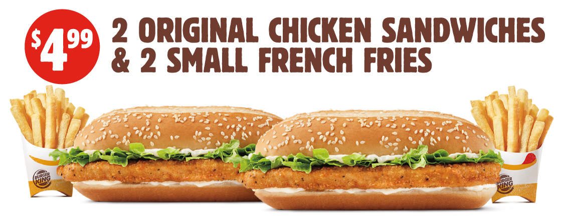 Burger top king promotion